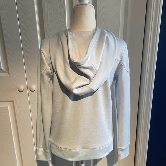Under Armour UA Size X-Small Light Ice Blue Sweatshirt Hooded Hoody Hoodie EUC - Picture 5 of 9